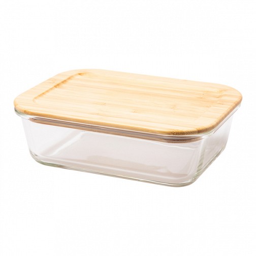 Lunch box Glasial 1000 ml, brązowy  (R08443.10)