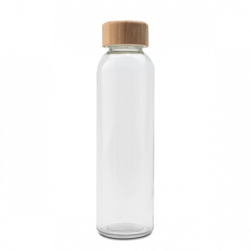 Szklana butelka Aqua Madera 500 ml, brązowy (R08261.10)