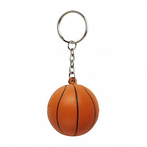 Brelok antystresowy Basket, pomarańczowy/czarny  (R73919)