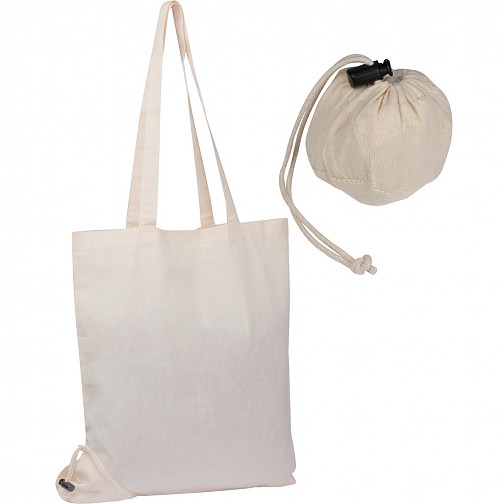 Składana torba bawełniana - biały - (GM-61411-06)
