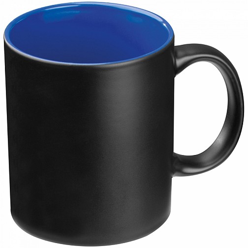 Kubek ceramiczny 300 ml - niebieski - (GM-81482-04)