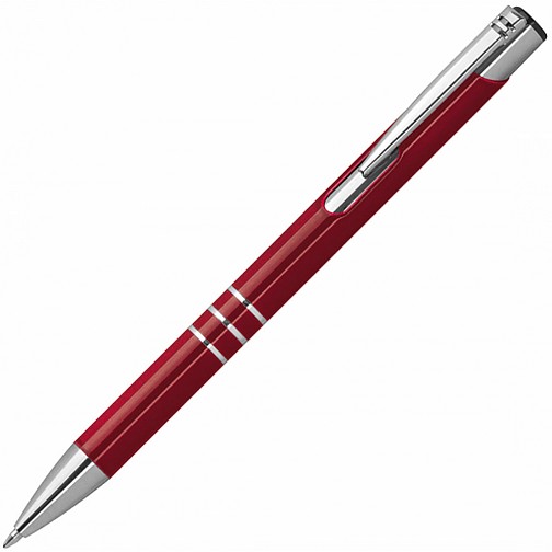 Długopis metalowy - bordowy - (GM-13639-02)