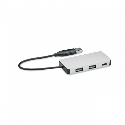 3-portowy hub USB kabel 20cm - HUB-C (MO2142-14)