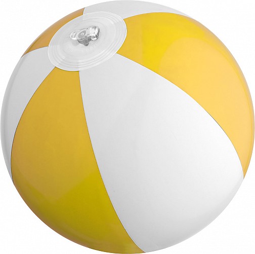 Piłka plażowa, mała - żółty - (GM-58261-08)