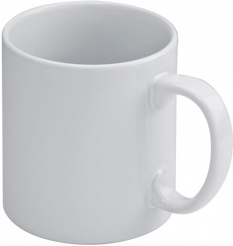 Kubek ceramiczny - biały - (GM-87888-06)