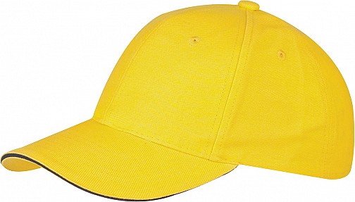 Czapka z daszkiem Classic - żółty - (GM-CO2099-08)