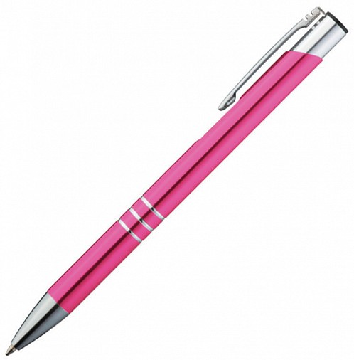Długopis metalowy - różowy - (GM-13339-11)