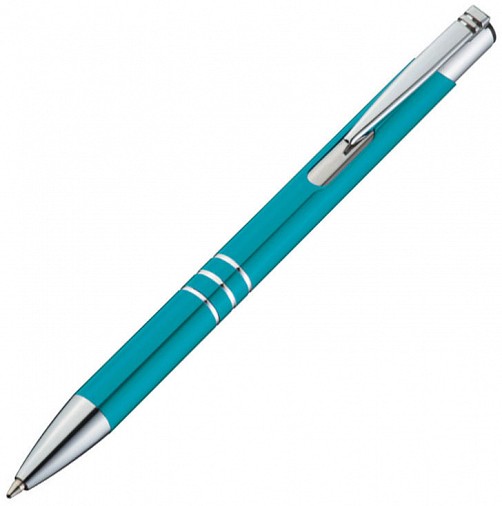 Długopis metalowy - turkusowy - (GM-13339-14)