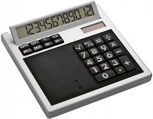 Kalkulator CrisMa - czarny - (GM-33417-03)