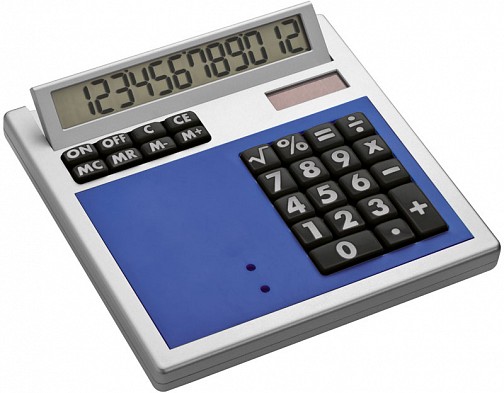Kalkulator CrisMa - niebieski - (GM-33417-04)