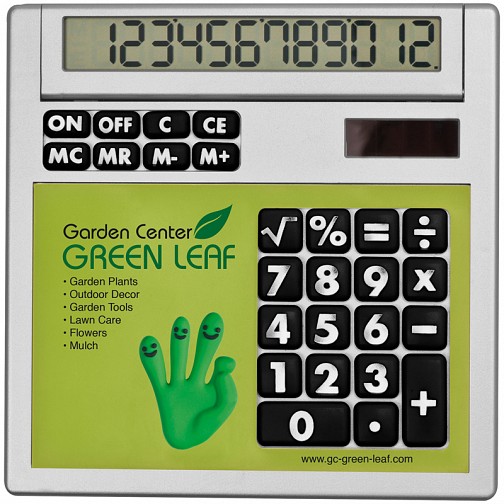 Kalkulator CrisMa - jasno zielony - (GM-33417-29)