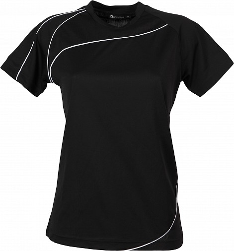T-shirt RILA WOMEN - czarny - (GM-T05001-07AJ303)