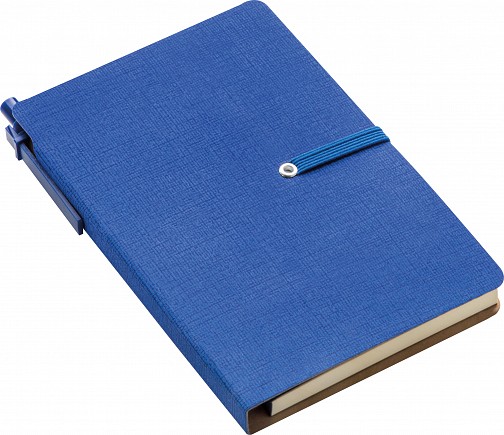 Notatnik z karteczkami - niebieski - (GM-20186-04)