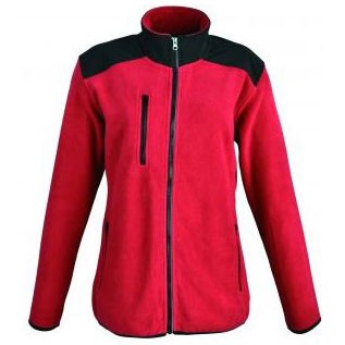 Bluza polarowa BESILA, damska XL - czerwony - (GM-T2400-303SA305)