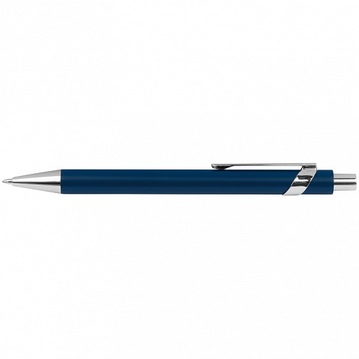 Długopis metalowy - gumowany - granatowy - (GM-10716-44)