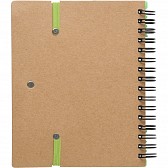 Zestaw do notatek, notatnik, długopis, linijka, karteczki samoprzylepne (V2991-10)