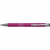 Długopis metalowy - różowy - (GM-13639-11)