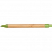 Długopis bambusowy - zielony - (GM-13211-09)