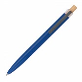 Długopis z aluminium z recyklingu - niebieski - (GM-13845-04)