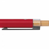 Długopis z aluminium z recyklingu - czerwony - (GM-13845-05)