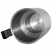 Kubek izotermiczny Auto Steel Mug 400 ml z podgrzewaczem, srebrny/czarny  (R08358)