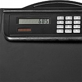 Podkładka z kalkulatorem Meeting Mate, czarny  (R64211)