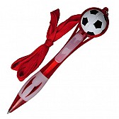 Długopis Soccer, czerwony  (R73336.08)