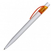 Długopis Easy, pomarańczowy/biały  (R73341.15)