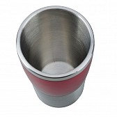 Kubek izotermiczny Resolute 380 ml, czerwony/srebrny  (R08349.08)