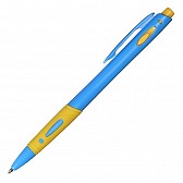 Długopis Azzure, niebieski/żółty  (R04427.04)