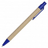 Długopis Eco, niebieski/brązowy  (R73387.04)