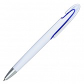 Długopis Advert, niebieski/biały  (R73430.04)