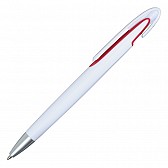 Długopis Advert, czerwony/biały  (R73430.08)