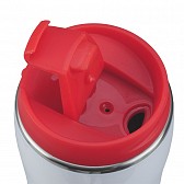Kubek izotermiczny Astana 350 ml, czerwony/biały  (R08325.08)
