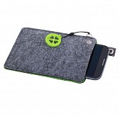 Etui na dużego smartfona Eco-Sense, zielony/szary  (R17680.05)