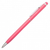 Długopis aluminiowy Touch Tip, różowy  (R73408.33)