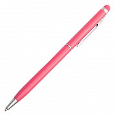 Długopis aluminiowy Touch Tip, różowy  (R73408.33)