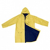 Płaszcz przeciwdeszczowy - żółto-granatowy - (GM-49205-48)