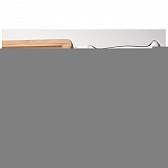 Bambusowa deska do krojenia z nożem - brązowy - (GM-88872-01)