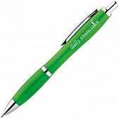 Długopis plastikowy - zielony - (GM-11679-09)