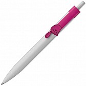 Długopis plastikowy CrisMa Smile Hand - różowy - (GM-14443-11)