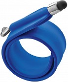 Opaska z gumką do ekranów dotykowych - niebieski - (GM-23427-04)