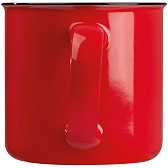 Kubek ceramiczny - czerwony - (GM-80843-05)