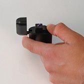 Zapalniczka ładowana na USB - czarny - (GM-90976-03)