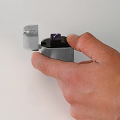 Zapalniczka ładowana na USB - srebrny - (GM-90976-97)