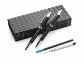 Zestaw piśmienny, długopis i pióro kulkowe (V1420-03)