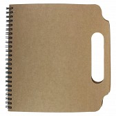 Teczka konferencyjna, notatnik ok. A5 (kartki w linie), karteczki samoprzylepne, długopis (V2699-00)