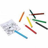 Zestaw do rysowania, kredki i kolorowanki (V7842-00)