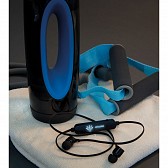 Bezprzewodowe słuchawki douszne z podświetleniem logotypu (P328.041)