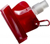 Składana butelka 420 ml z karabińczykiem (V6503-05)